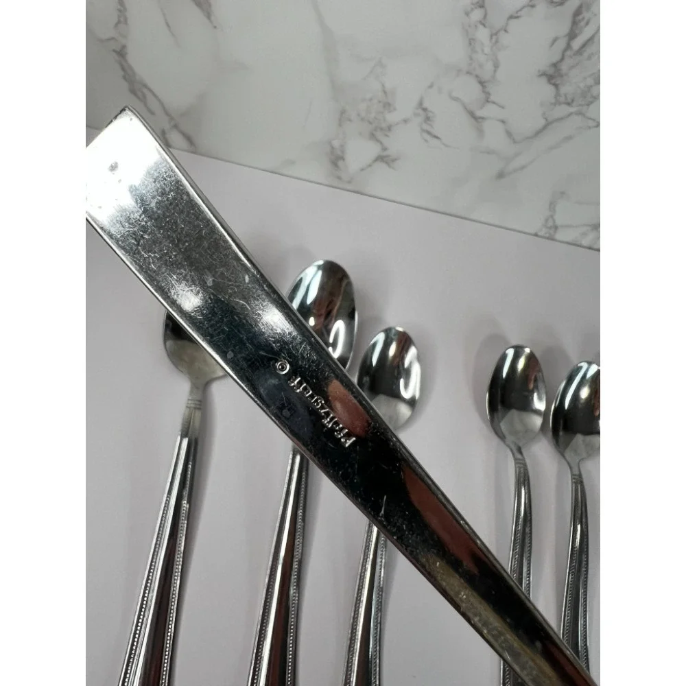 Pfaltzgraff Miranda Set of 7 Spoons -5 Teaspoons 7
